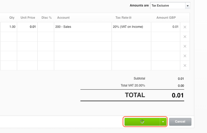 approve invoice